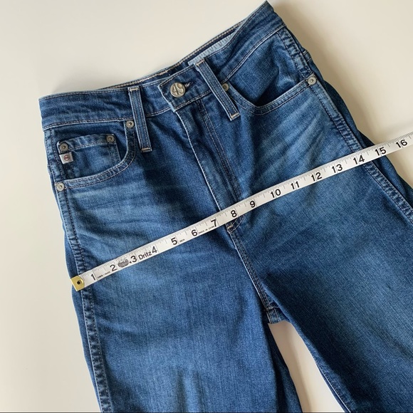 AG Adriano Goldschmied Jeans AG-ED Denim THE YVETTE High Rise Wide Leg Size 24R - Picture 12 of 16